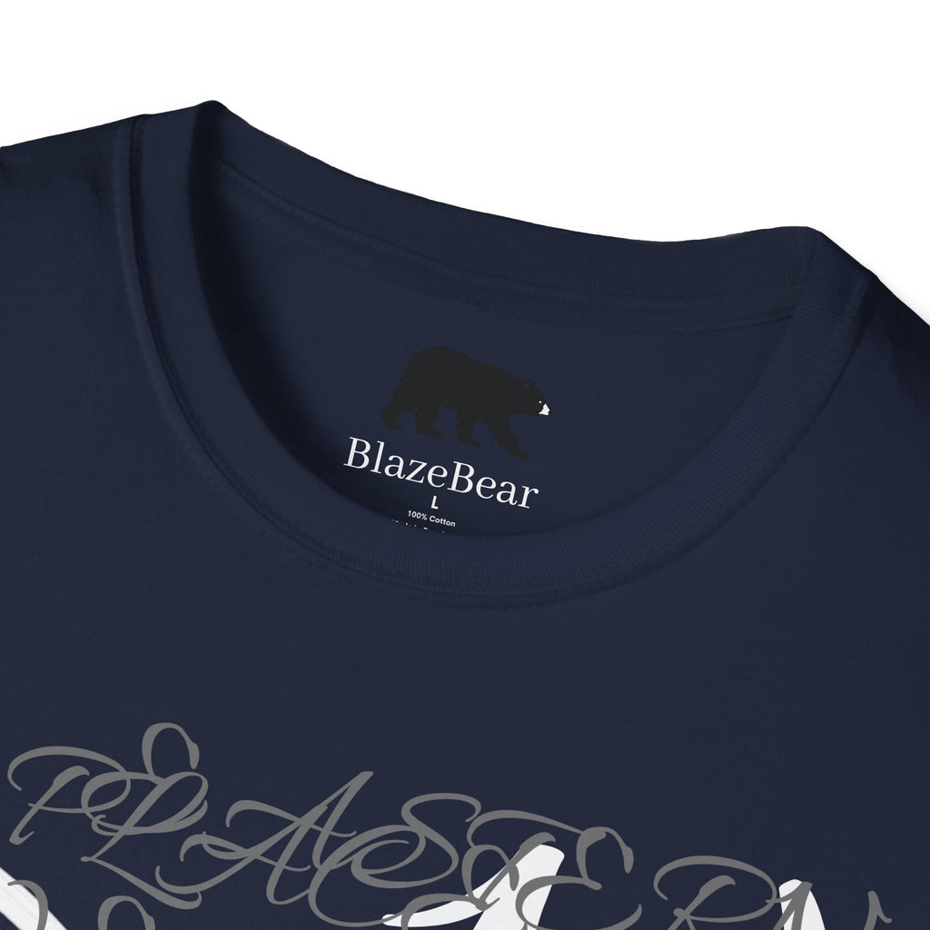 Compass Script T‑Shirt — Nautical Compass & Calligraphy Graphic