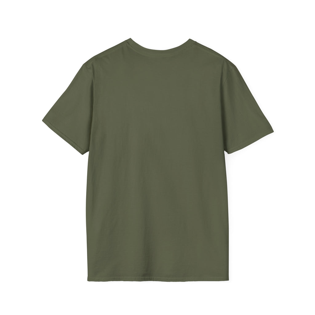 Compass Script T‑Shirt — Nautical Compass & Calligraphy Graphic