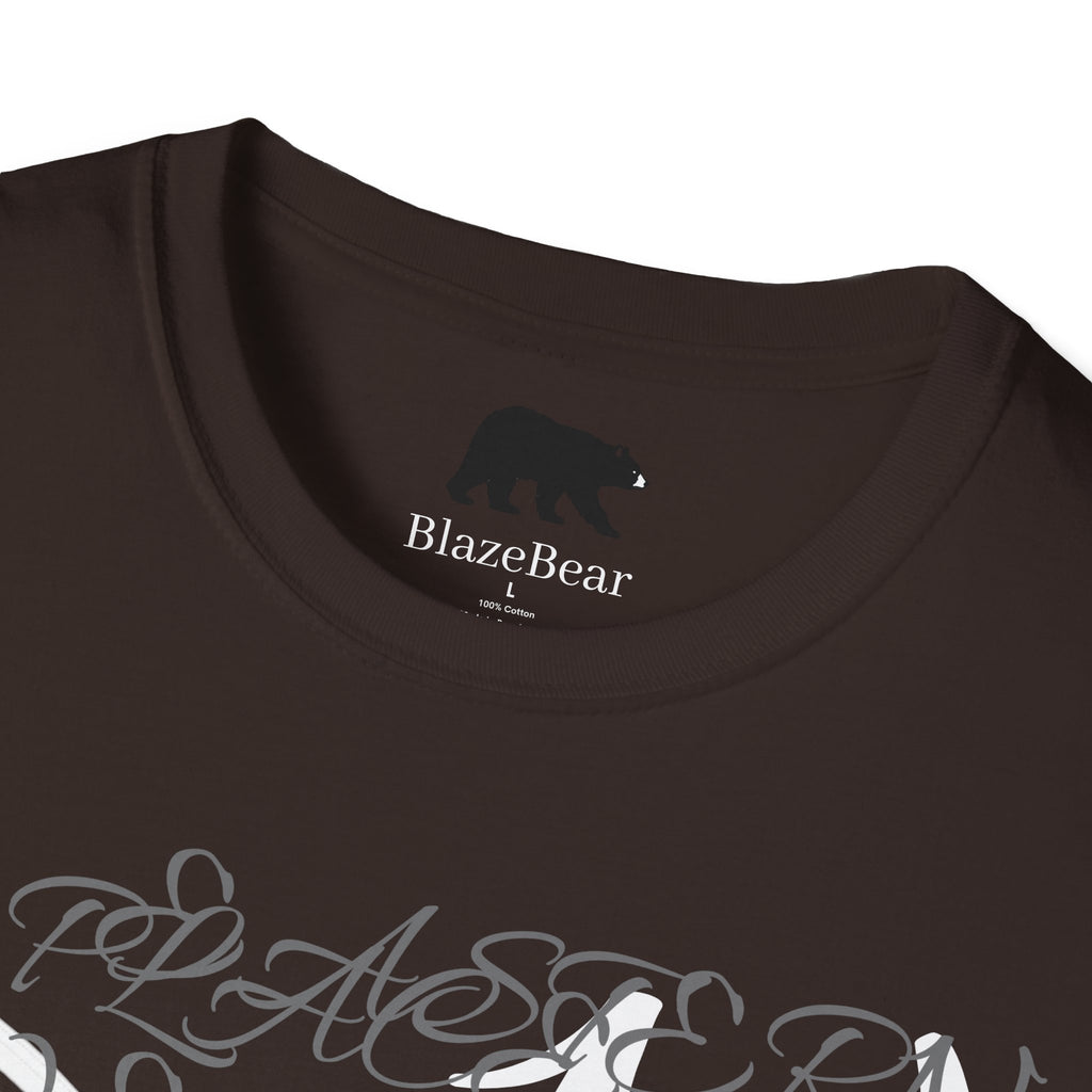 Compass Script T‑Shirt — Nautical Compass & Calligraphy Graphic