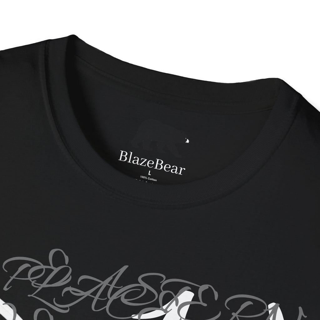 Compass Script T‑Shirt — Nautical Compass & Calligraphy Graphic